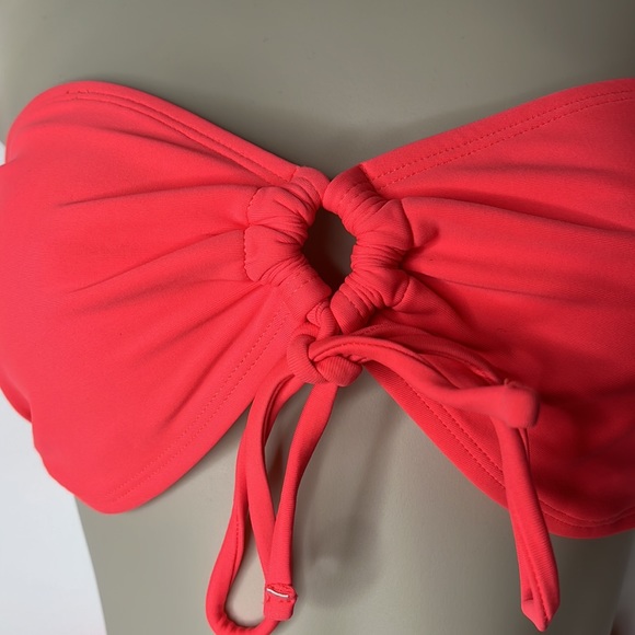 California Waves Bandeau Style Bikini  SIZE LARGE - Picture 2 of 7